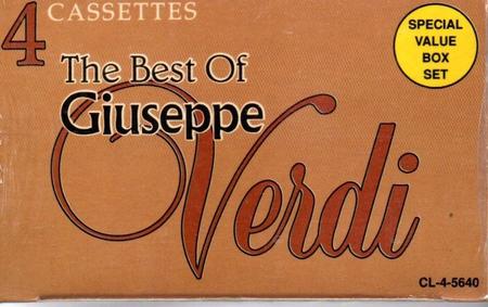 Imagem de Box 4 Fitas K7 The Best Of Giuseppe Verdi