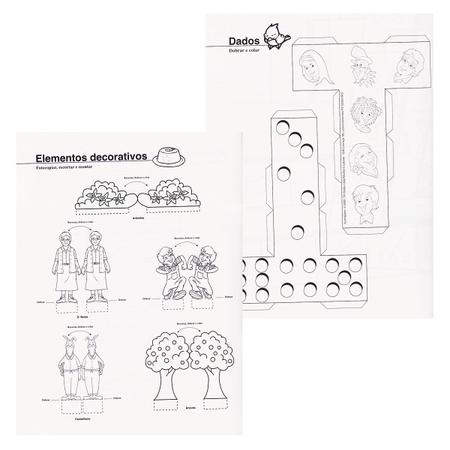 Educar X: Relógio para montar e colorir