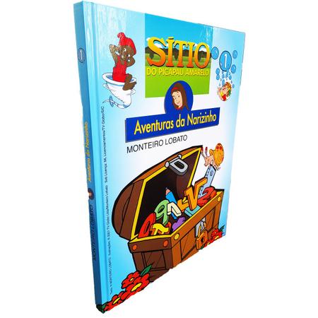 Box Aventuras Narizinho Jogo Didático Recortar Montar Pintar Kit Livros CD-Rom Jogos e Cenário em 3D - ECM - Livros Didáticos - Magazine Luiza