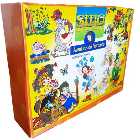 Box Aventuras Narizinho Jogo Didático Recortar Montar Pintar Kit