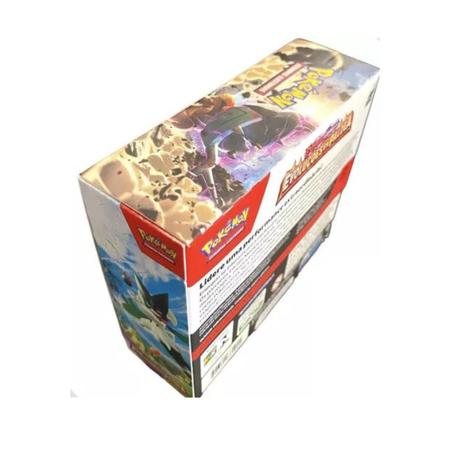 Box Booster Cartas Jogo Evoluções Paldea Pokémon tcg copag