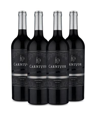 Box Carnivor Zinfandel - 4 Garrafas 750ml Imagem de Box Carnivor Zinfandel - 4 Garrafas 750ml