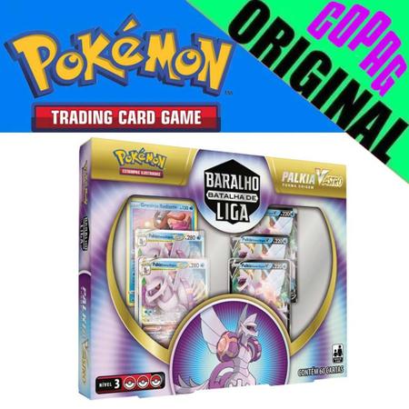 Box Pokémon Baralho Batalha De Liga Palkia Forma Origem V-astro Copag Cards  Cartas - Pokemon - #