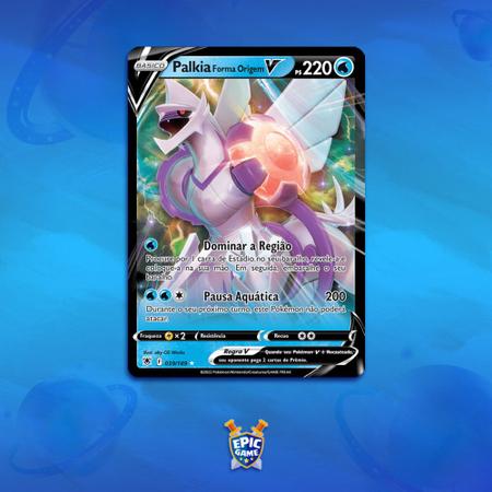 Box Cartas Pokémon Baralho Batalha de Liga Palkia VAstro - Deck de Cartas -  Magazine Luiza