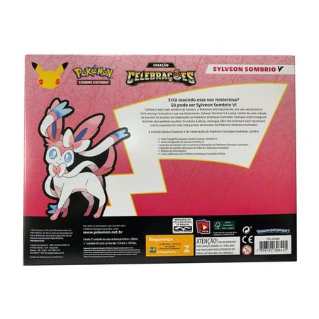 Pokémon Box Sylveon Sombrio V - Copag - Deck de Cartas - Magazine Luiza