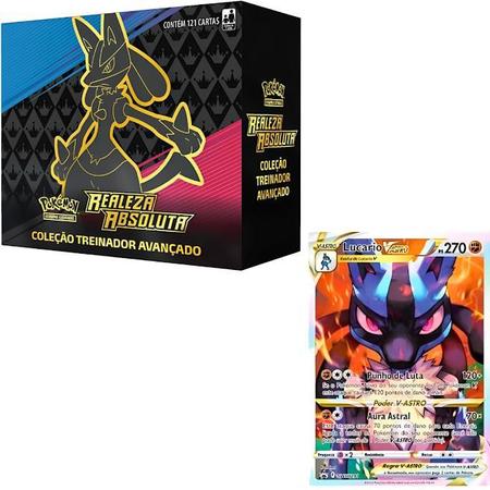 Box Pokémon Treinador Avançado Realeza Absoluta Copag - Deck de Cartas -  Magazine Luiza