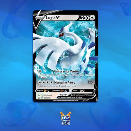 Box de Cartas - Pokémon - Realeza Absoluta - Unown V e Lugia V