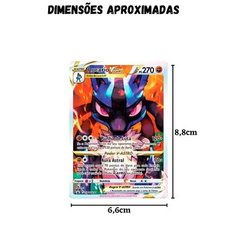 Pokémon Cartinhas Box Treinador Avançado Lendaria Rara Tcg - Copag - Deck  de Cartas - Magazine Luiza