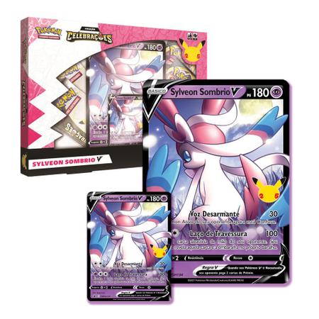 Pokémon Box Sylveon Sombrio V - Copag - Deck de Cartas - Magazine Luiza