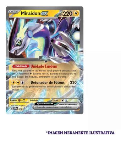 Batalha De Liga Pokémon Miraidon Ex - Copag Loja