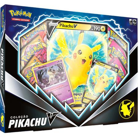 Box Coleção Pikachu V Pokémon Copag - Deck de Cartas - Magazine Luiza