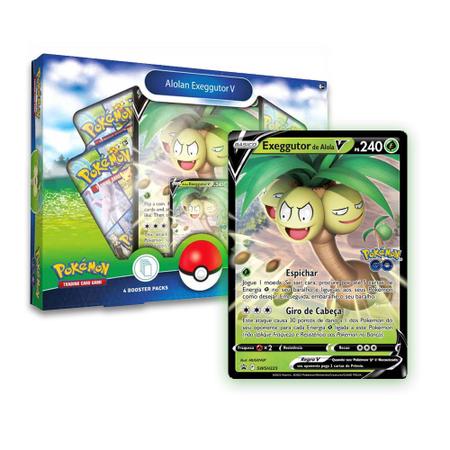 Box Pokémon GO - Exeggutor de Alola-V - Bem-vindo a Meruru! A loja mais  completa do Brasil em Pokemon, Magic The Gathering e YUGIOH