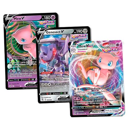 Carta Pokemon Mew Ex + 25 Cartas