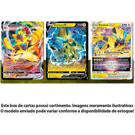 Carta Pokemon Deoxys Vmax e V-Astro Copag 32162 - Deck de Cartas