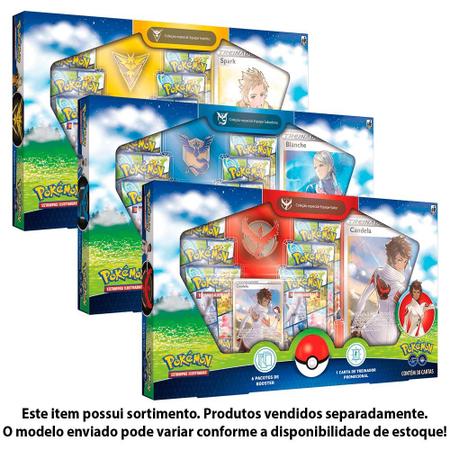 Box Carta Pokemon Equipe Valor Broche 38 Cartas Copag – Papelaria