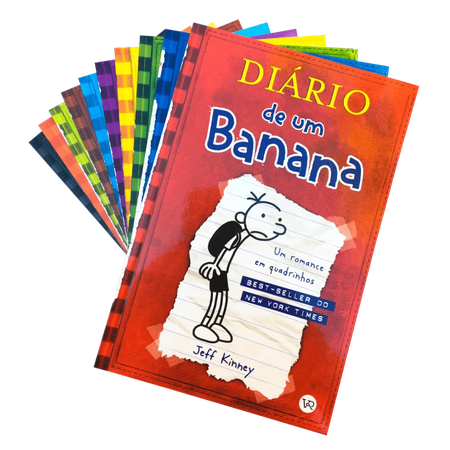 Box Diário De Um Banana - 10 Volumes - Lacrado E Poster - Livros de  Literatura Infantil - Magazine Luiza