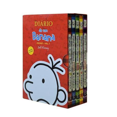 Livro - Box - Diário de um Banana vol 1 ao 10 - Edição de Colecionador -  Kinney - Livros de Literatura Infantil - Magazine Luiza