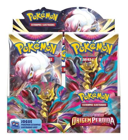 Blister Quádruplo Pokémon Espada Escudo Origem Perdida 25 Un - Copag - Deck  de Cartas - Magazine Luiza