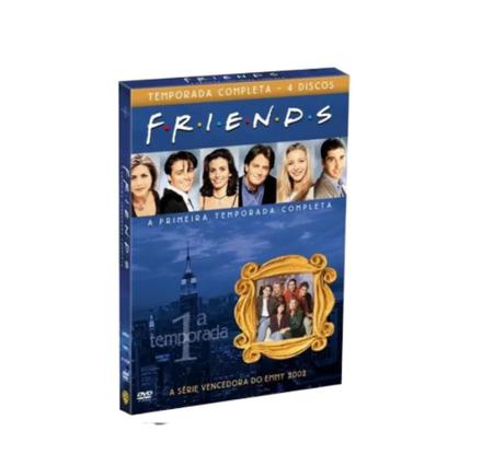 DVD Friends Oitava Temporada Completa - Warner bros - Minissérie e