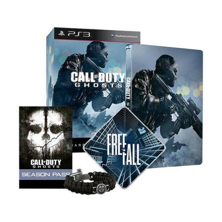 Jogo Call Of Duty Ghosts Prestige Edition Ps3 + Câmera Tática HD 1080p USB