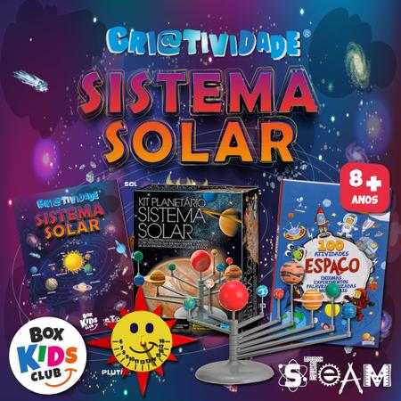Box Kids Club Steam Edição Sistema Solar 8+ Anos Imagem de Box Kids Club Steam Edição Sistema Solar 8+ Anos