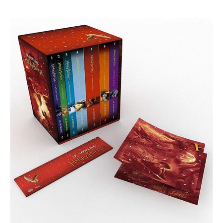 Box Premium Harry Potter - 7 volumes: com 02 marcadores – Pôster exclu