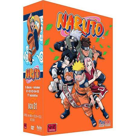 DVD Naruto Clássico - Coleção Completa - 220 Episódios