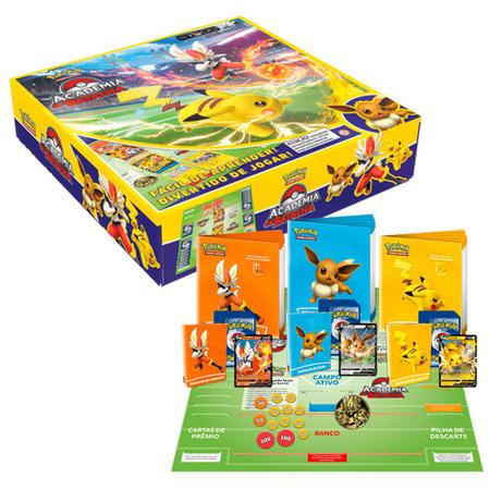 Jogo de Cartas Pokemon Box Arena de Batalha, Copag, Multicor