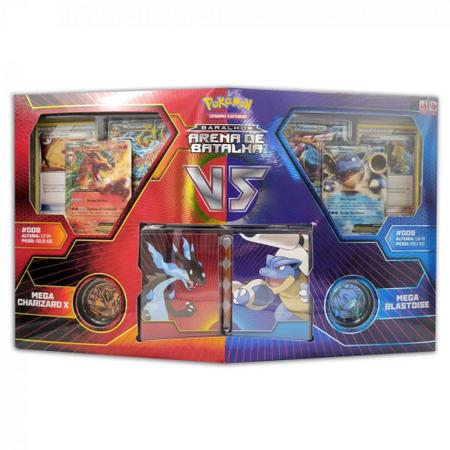 Box Pokemon Deck Duplo Batalha De Liga Charizard Vs Pikachu - Copag - Deck  de Cartas - Magazine Luiza