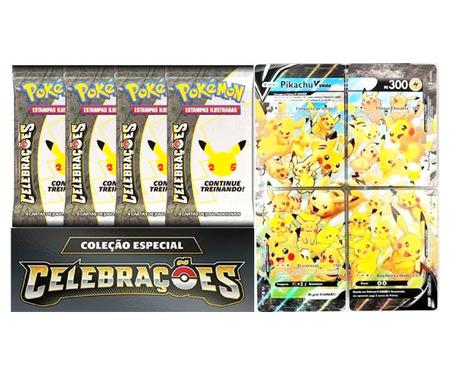 Comemorando os 25 anos com Celebrações do Pokémon Estampas Ilustradas