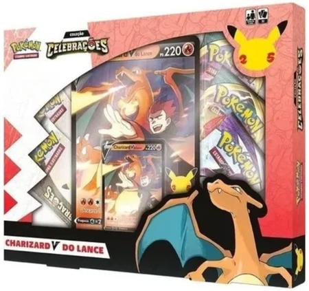 Box Pokémon Mega Evolução - M Charizard Vs M Blastoise - copag - Deck de  Cartas - Magazine Luiza