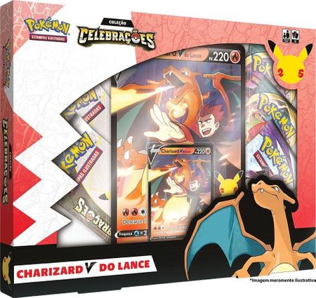 Box Pokémon Mega Evolução - M Charizard Vs M Blastoise - copag - Deck de  Cartas - Magazine Luiza