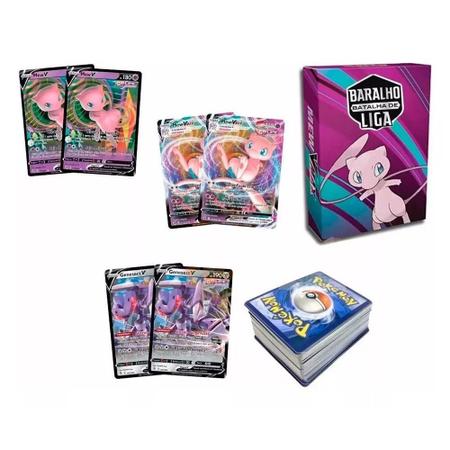 Box Pokemon Card Baralho Infernape +Batalha De Liga Mew Vmax - Loja Zuza  Brinquedos