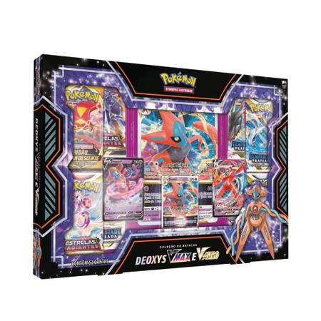 Cartas - Box Pokemon - Colecao de Batalha - Deoxys Vmax e V-Astro COPAG DA  IA - Deck de Cartas - Magazine Luiza