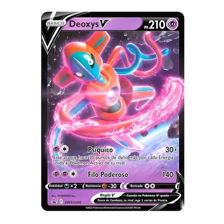 Pokémon Box Deoxys E Zereora Vmax E V-astro 1 Unidade