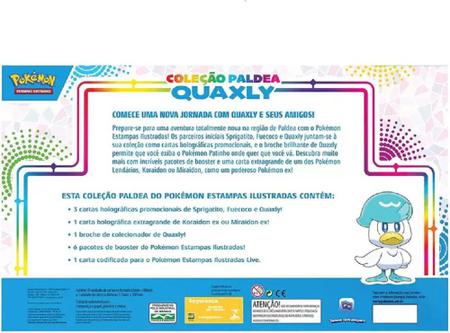 Box Pokémon Coleção Paldea Quaxly - Copag Loja