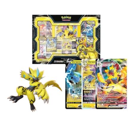 Box Collection Battle Zeraora-VMAX V-ASTRO in Portuguese Pokémon