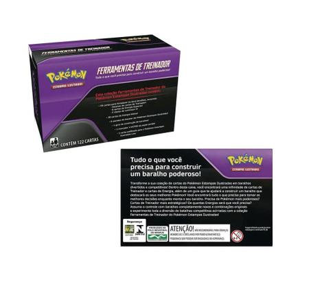 Box 122 Cartas Ferramentas De Treinador Pokémon Tcg - Copag