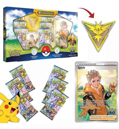 Pokémon TCG: Box Pokémon GO Coleção Especial - Equipe Valor - Pokémon  Company - Deck de Cartas - Magazine Luiza