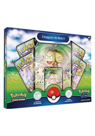 Box Pokémon GO - Exeggutor de Alola-V - COPAG - Deck de Cartas - Magazine  Luiza