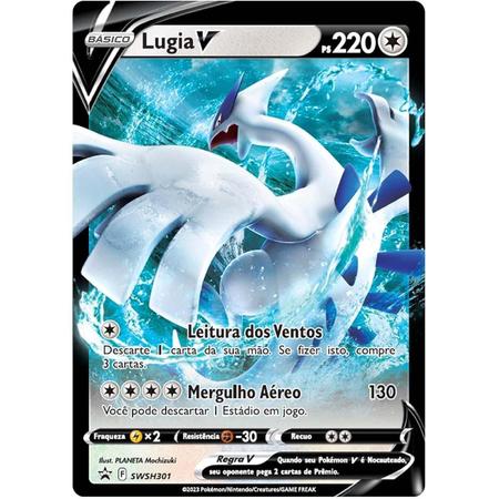 Box Pokémon Lugia V E Unown V Realeza Absoluta 51 Cartas - Copag - Deck de  Cartas - Magazine Luiza