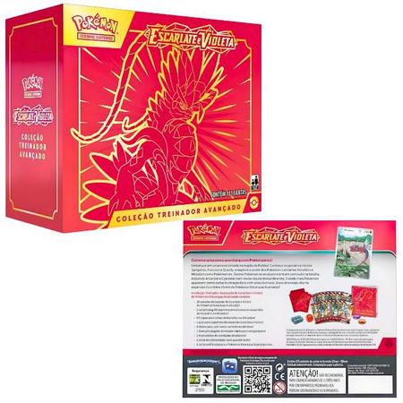 Cartas Pokémon Coleção Treinador Avançado Koraidon Escarlate e Violeta -  Copag - Deck de Cartas - Magazine Luiza