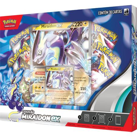 Imagem de Box Pokemon - Miraidon Ex Lendas de Paldea - Pokémon TCG