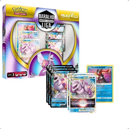 Box Pokémon Baralho Batalha de Liga Palkia Forma Origem V-ASTRO, Decks  Promocionais