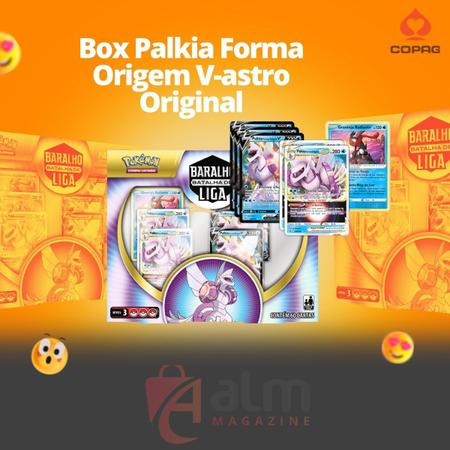 Box de Cartas Pokémon - Palkia Forma Origem V-Astro - Batalha de