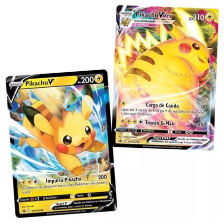 Box Coleção Pikachu V Pokémon Copag - Deck de Cartas - Magazine Luiza