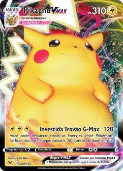 Box Pikachu VMAX Realeza Absoluta COPAG Original 8 Booster Carta