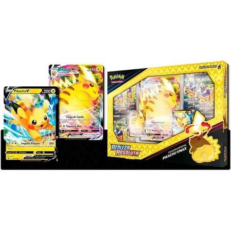 Cartas - Pokemon Box Pikachu Vmax Realeza Absoluta COPAG DA IA