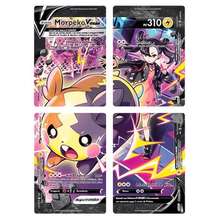 Imagem de Box Pokémon Realeza Absoluta Coleção Morpeko V-União 54 Cartas Copag