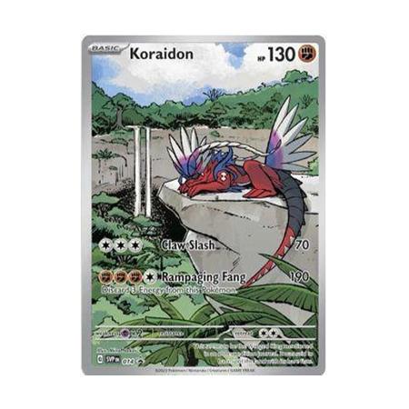 Cartas Pokémon Coleção Treinador Avançado Koraidon Escarlate e Violeta -  Copag - Deck de Cartas - Magazine Luiza